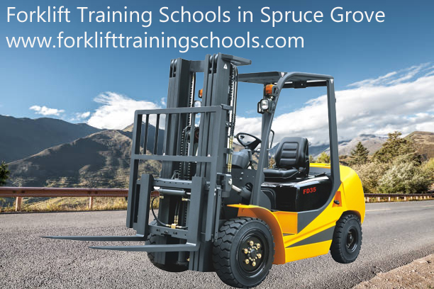 Forklift Training in Spruce Grove